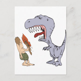 Burping Dinosaur Postcard