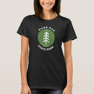 Burr Oak Lake State Park Ohio OH Tree Outdoors For T-Shirt
