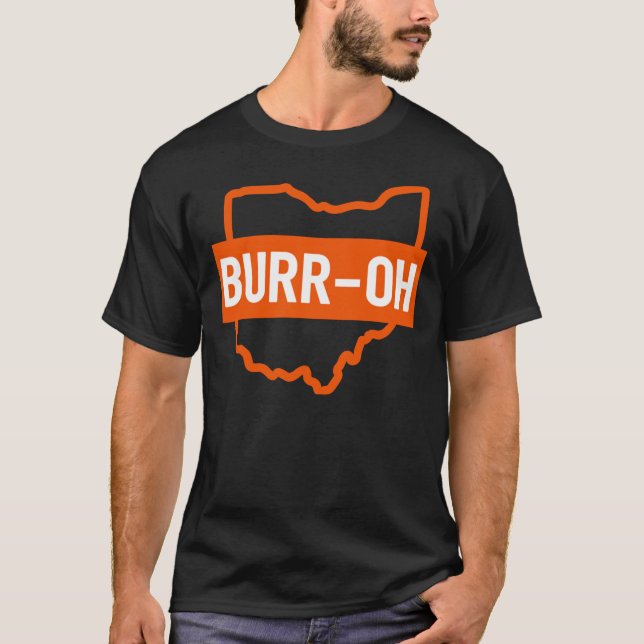 BURR-OH, Joe Burrow Bengals Football Classic T-Shi T-Shirt (Front)