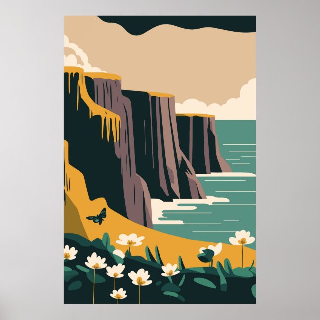Burren Ireland Poster (Front)