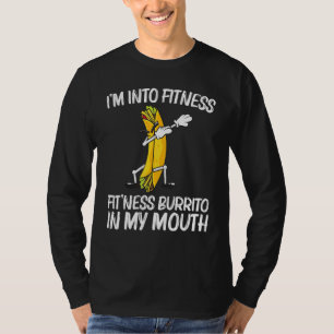 Burrito For Men Women Burritos Taco Salsa Mexican T-Shirt