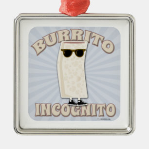 Burrito Incognito Metal Tree Decoration