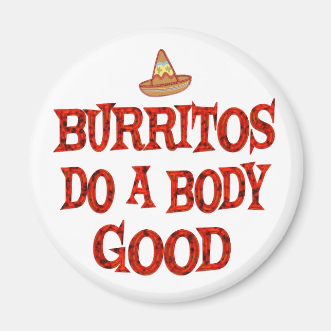 Burritos Do Good Magnet (Front)