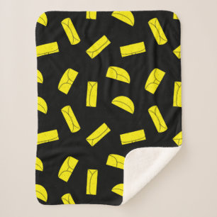 Burritos, Enchiladas and Fajitas Fun Sherpa Blanket