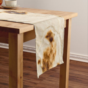 Burritos, Giant Tortilla Short Table Runner