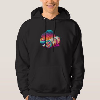 Burritos With a Vintage Flair for a Classic Bite Hoodie
