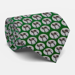 Burro Frenzy Tie (Light/Dark Green)