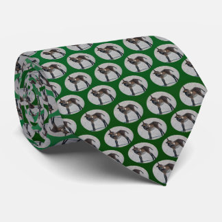 Burro Frenzy Tie (Light/Dark Green)