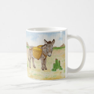 Burro with Basket mug