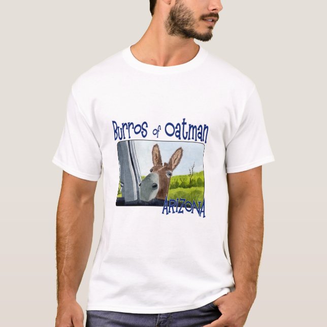 Burros of Oatman, Arizona T-Shirt (Front)