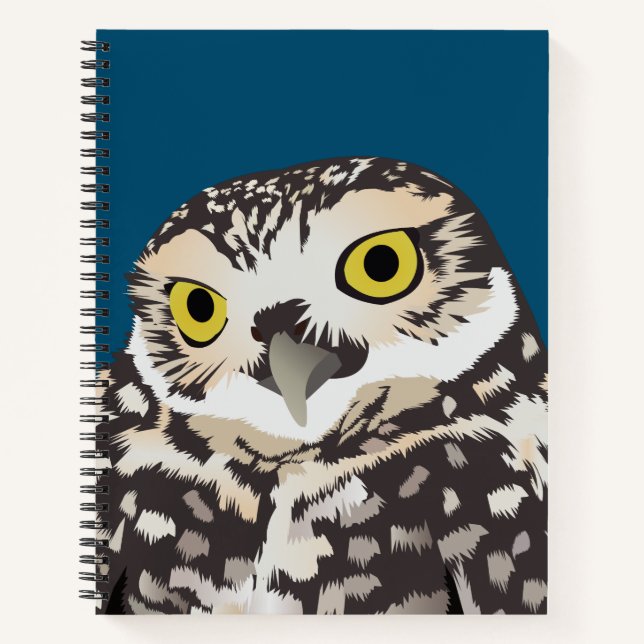 Burrowing Owl Notebook (Front)