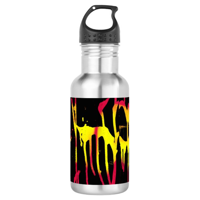 burrs and spurs and bacchanal 532 ml water bottle (Front)