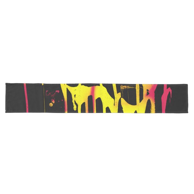 burrs and spurs and bacchanal long table runner (Horizontal)