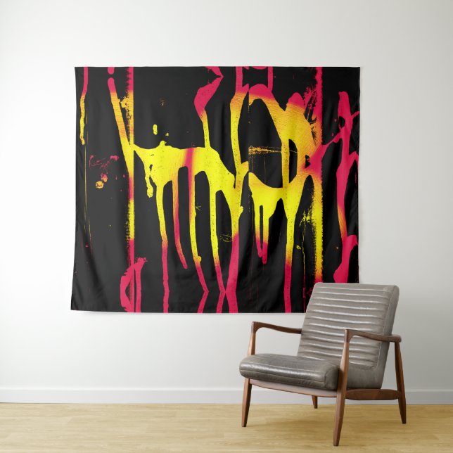 burrs and spurs and bacchanal tapestry (In Situ (Horizontal))