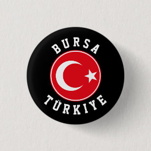 Bursa, Turkey 3 Cm Round Badge