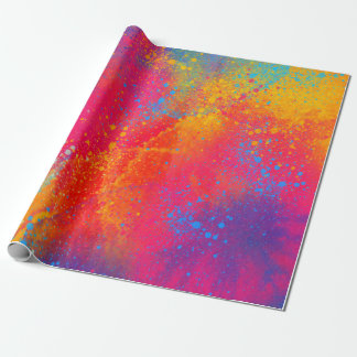 Burst of Colour Wrapping Paper