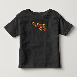 Burst of Hearts Toddler T-Shirt