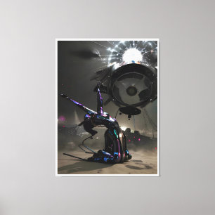 Burst of Joy Canvas Print