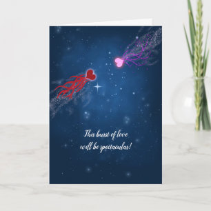 Burst of Love - Valentine's Da7 Card