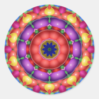 Bursting Classic Round Sticker
