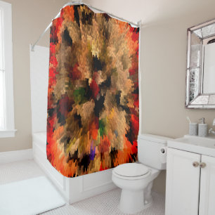 Bursting Flower...... Shower Curtain