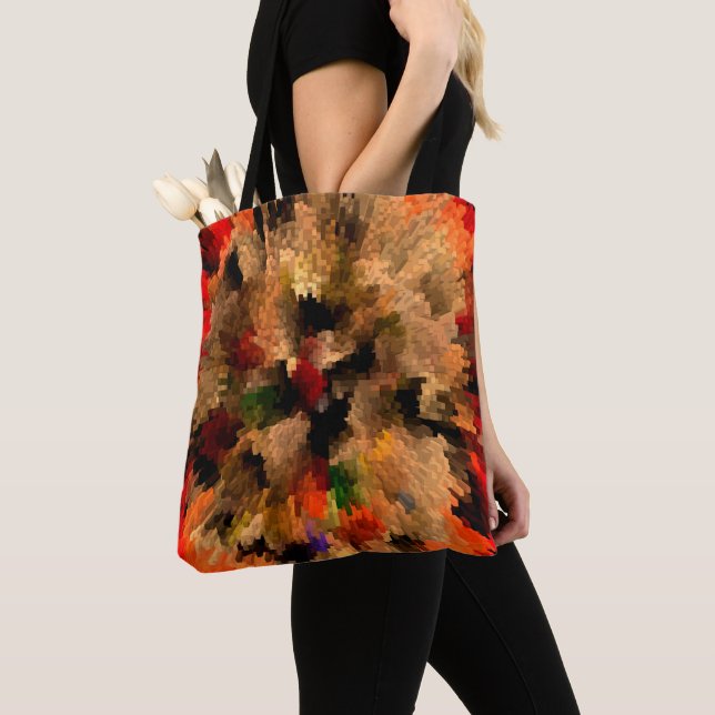 Bursting Flower..... Tote Bag (Close Up)