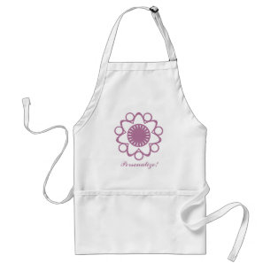 Bursting with Life Flower Apron, Lavender Standard Apron