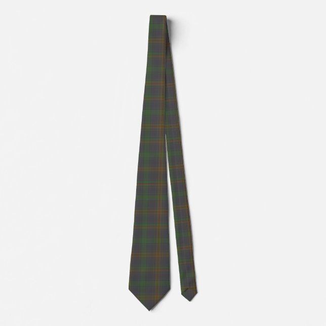 Burt Clan Tartan Tie (Front)
