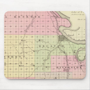 Burt County, Nebraska Mouse Mat