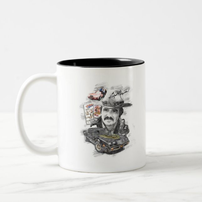Burt Reynolds Two-Tone Coffee Mug (Left)