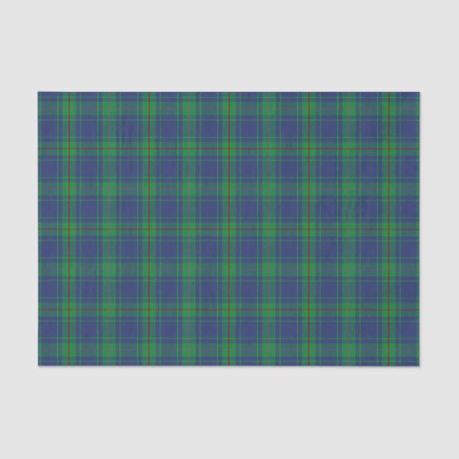 Burt Tartan Tissue Paper (Front)