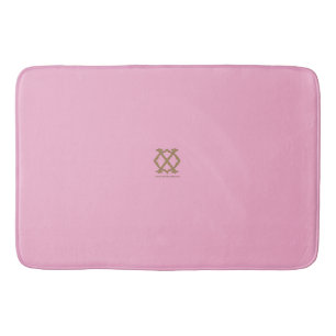 Burton Family Collection Pink   Bath Mat