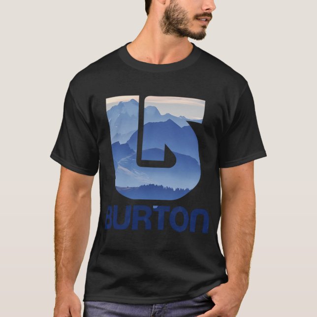 Burton Snowboards Purple T-Shirt (Front)