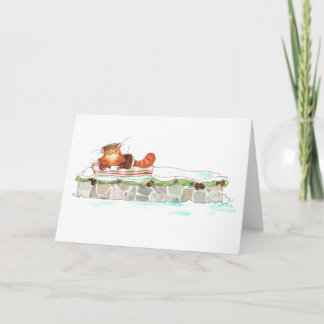 Burt's Greeting Card