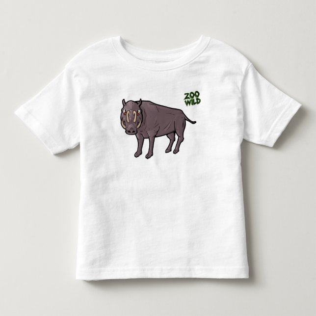Buru Babirusa Toddler T-Shirt (Front)