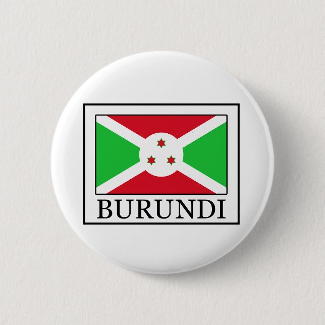 Burundi 6 Cm Round Badge (Front)