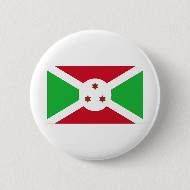 Burundi Flag 6 Cm Round Badge (Front)
