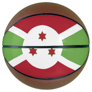 Burundi flag basketball
