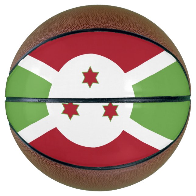 Burundi flag basketball (Front)