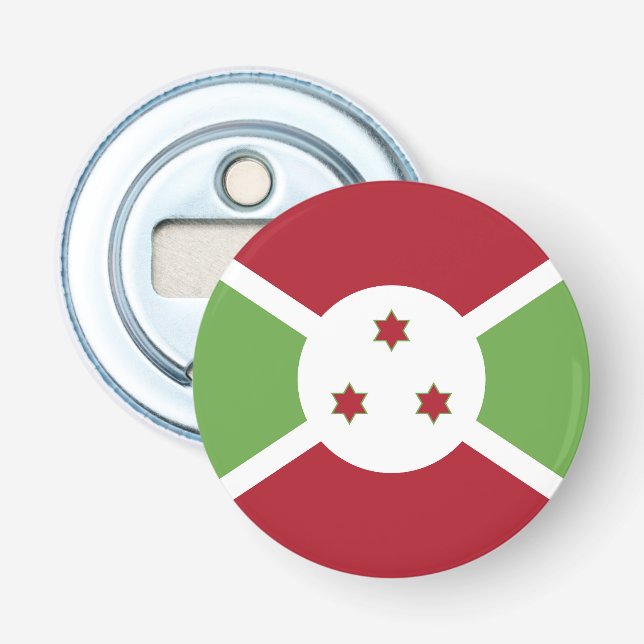 Burundi flag bottle opener (Front)