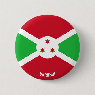 Burundi Flag Charming Patriotic 6 Cm Round Badge