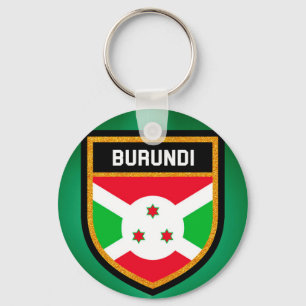 Burundi Flag Key Ring