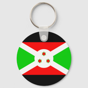 Burundi Flag Key Ring