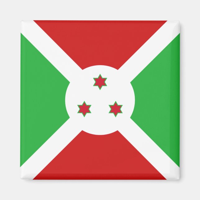 Burundi Flag Magnet (Front)
