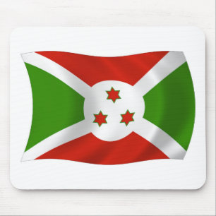 Burundi Flag Mousepad