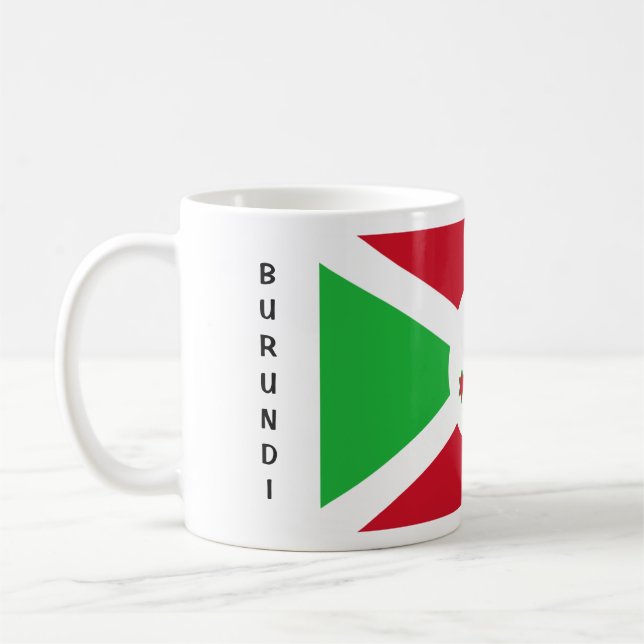 Burundi flag mug (Left)