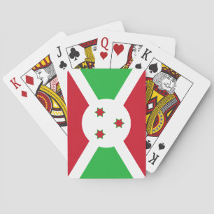Burundi Flag Playing Cards