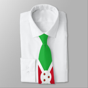 Burundi Flag Tie