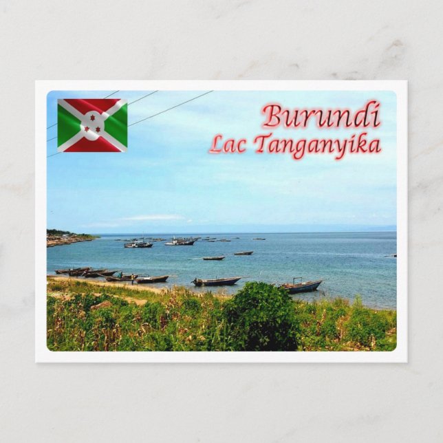 Burundi - Lac Tanganyika - Postcard (Front)