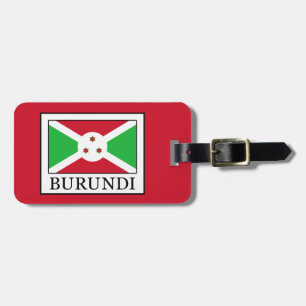 Burundi Luggage Tag